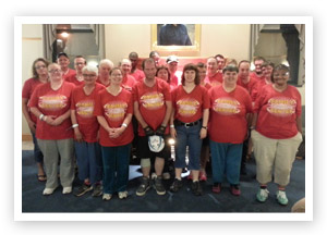 Special Olympics Group Photo